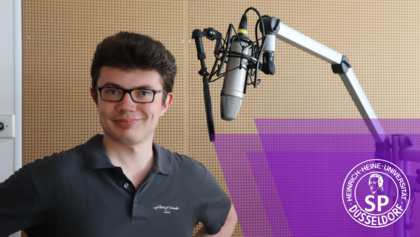 Luis Lohaus vom RCDS im Interview zur SP-Wahl (Foto: Anna Urban) Auf dem Bild ist Luis Lohaus zu sehen, er ist der Studierendenparlaments Kandidat für das RCDS.