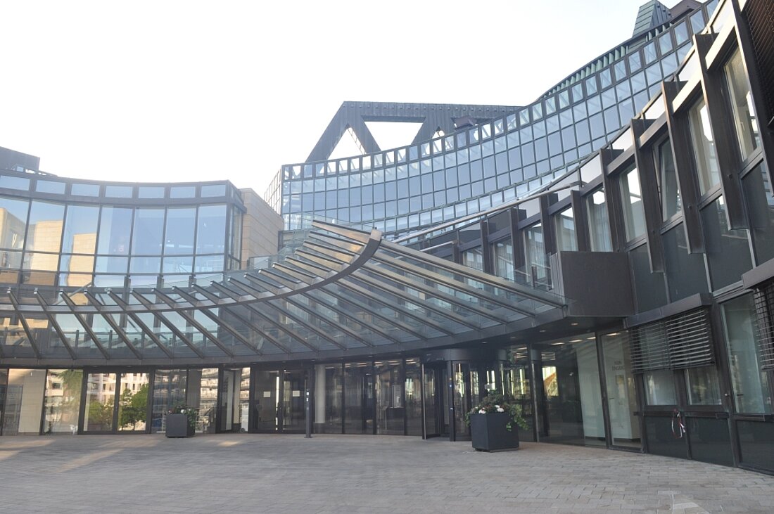 Das Landtagsgebäude in Düsseldorf ist zu sehen.