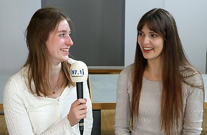 Greta Stangner und Celine Coldewe 