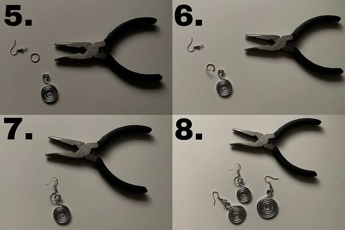 Auf dem Bild sieht man eine Anleitung zum Schmuck selber machen (Foto: Lena Sorgalla)