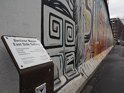 East Side Gallery in Berlin (Foto: Theresa Schültken)