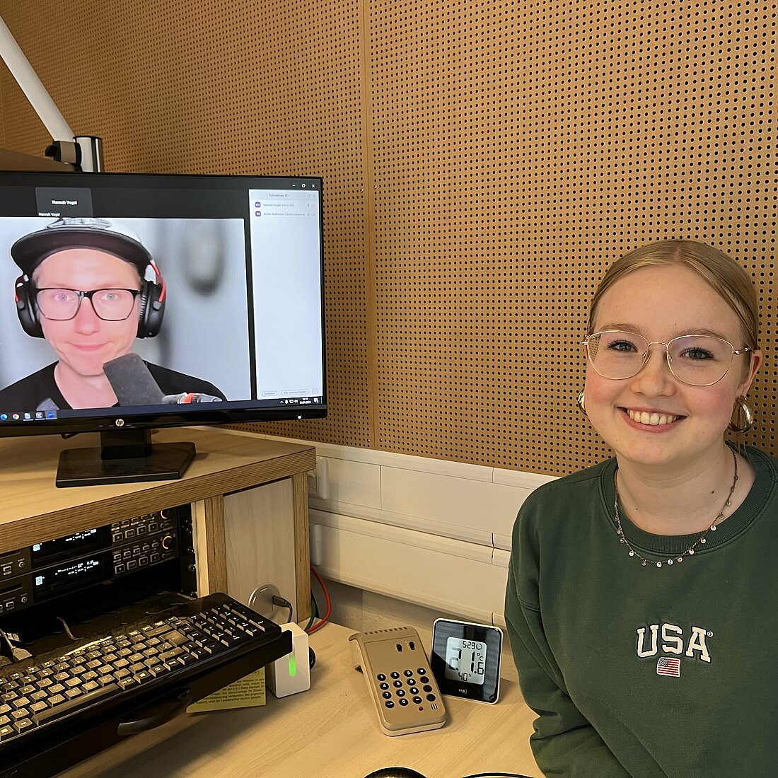 Robin Rottman mit Hannah Vogel