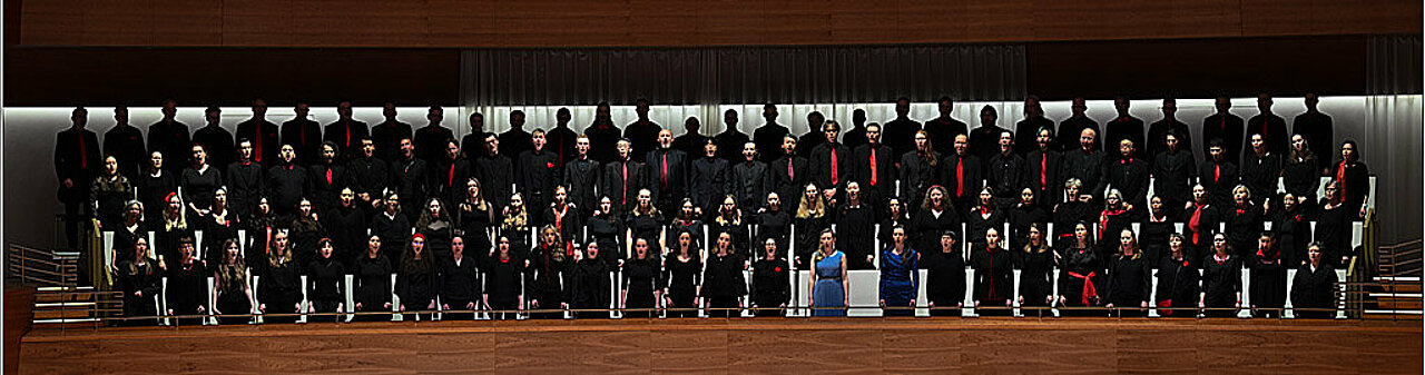 Auf dem Bild sieht man ein Closeup des Unichors beim Auftritt.