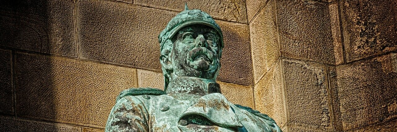 Das Denkmal von Otto von Bismarck.